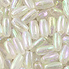 AB Oval Pearls - Clear Ab - Oat Beads - Rice Beads