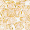 Faceted Beads - Champagne - Faceted Acrylic Beads - Plastic Faceted Beads - 6mm Faceted Beads