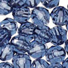 Faceted Beads - Faceted Acrylic Craft Beads - Country Blue - Fishing Beads - Acrylic Faceted Beads - Plastic Faceted Beads - Faceted Craft Beads