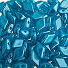 DiamonDuo Beads - Diamond Shaped Beads - Pastel Aqua - DiamonDuo - Two Hole Diamond Beads