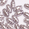 Pearl Glass Swirl Beads - Palest Lavender - Glass Beads - Swirl Beads - Pearl Beads