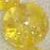 Yellow Crackle Beads