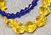 Faceted Glass Beads Strand