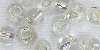 Glass Beads - E Beads - Seed Beads - Silver Rocaille Beads