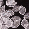 Dogwood Leaf Beads - CRYSTAL TR - Leaf Bead -