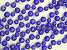 Iridescent Blue Bead Necklaces
