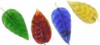 Leaf Beads - Glass Leaf Beads - Leaf Bead