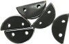 Magnetic Hebatite Half Circle Slices - - -