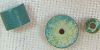 Gemstone Beads - Cut Round Turquoise Beads