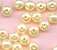 Ivory Round Beads - Pearl Beads