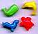 Assorted Marine Pony Beads - Pony Bead Shapes