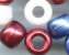 Pearl Pony Beads in Patriotic Colors