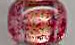 Glitter Pony Beads - LT GLITTER RED - Pony Beads - Transparent Pony Beads