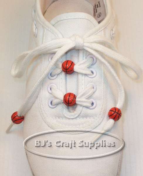 Baseball Beads on Shoe