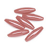 Spaghetti Beads - Dusty Rose OP - Plastic Spaghetti Beads - Rice Beads -