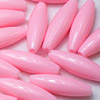 Spaghetti Beads - PINK OP - Plastic Spaghetti Beads - Rice Beads -