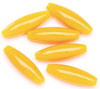 Spaghetti Beads - ORANGE OP - Plastic Spaghetti Beads - Rice Beads -