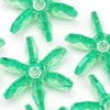 Starflake Beads - Sunburst Beads - Mint - 25mm Starflake Beads - Sunburst Beads - Starburst Beads - Ferris Wheel Beads - Paddlewheel Beads