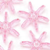 Starflake Beads - Sunburst Beads - Pink - 18mm Starflake Beads - Sunburst Beads - Starburst Beads - Ferris Wheel Beads - Paddlewheel Beads - 