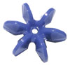 Starflake Beads - Sunburst Beads - Williamsburg Blue - 18mm Starflake Beads - Sunburst Beads - Starburst Beads - Ferris Wheel Beads - Paddlewheel Beads