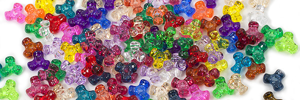 Tri Beads - Propeller Beads