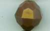 Tri Beads - BROWN OP - Plastic Tri Beads - Propeller Beads - Tri Beads