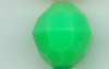 Tri Beads - LIME OP - Plastic Tri Beads - Propeller Beads - Tri Beads