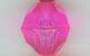 Faceted Beads - BRIGHT&NBSP;HOT&NBSP;PINK TR - Acrylic faceted beads - 4mm Faceted Beads