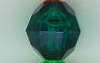 Faceted Beads - DK EMERALD TR - Acrylic faceted beads - 4mm Faceted Beads