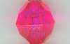 Faceted Beads - HOT PINK TR - Acrylic faceted beads - 4mm Faceted Beads