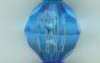 Faceted Beads - LT SAPPHIRE TR - Acrylic faceted beads - 4mm Faceted Beads