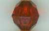 Faceted Beads - ROOTBEER - Acrylic faceted beads - 4mm Faceted Beads