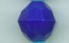 Faceted Beads - ROYAL BLUE OP - Acrylic faceted beads - 4mm Faceted Beads