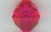 Faceted Beads - SHOCKING PINK TR - Acrylic faceted beads - 4mm Faceted Beads