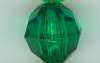 Faceted Beads - XMAS GREEN TR - Acrylic faceted beads - 4mm Faceted Beads