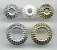 Crown Beads - Plated Beads