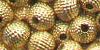Metal Beads - Sand Beads in gold or silver