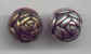 Metallic Plated Rosebud Bead - Silver - - Gold & Silver Beads