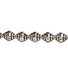 Metallic Bead Strand - Silver - -