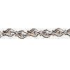 Metallic Fish Bead Strand - Silver Plated - Metallic Beads -