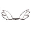 Angel Wing Bead - Sterling Silver - Miniature Angel Wings - Mini Angel Wings