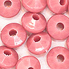 Faceted Rondelle Beads - Faceted Spacer Beads - Dusty Rose - Rondelle Spacer Beads