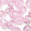 Faceted Rondelle Beads - Faceted Spacer Beads - Baby Pink - Rondelle Spacer Beads