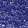 Glass Seed Beads - Royal Blue Op - E Beads - Small Beads