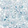 Glass Seed Beads - Lt Blue Pearl Op - 