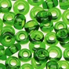 Glass Seed Beads - Transparent Green - 