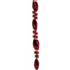 Red Mardi Gras Beads - Mardi Gras Throw Beads - Party Beads - Mardi Gras Necklace - Specialty Mardi Gras Beads - Parade Beads -