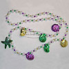 Mardi Gras Throw Beads - Party Beads - Mardi Gras Necklace - Specialty Mardi Gras Beads - Parade Beads
