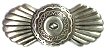 Lt Silver Southwestern Belt Buckle