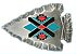 Pewter Colored Arrowhead Belt Buckle